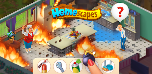 is there a game like the fake homescapes ad