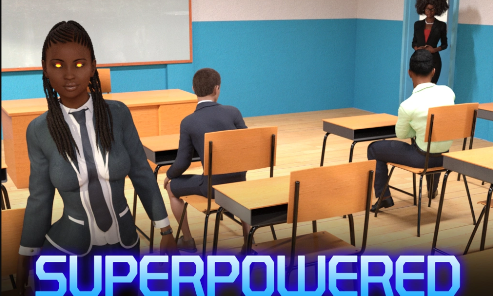 superpowered porn game school influence