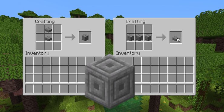 How To Make Stone Bricks In Minecraft Recipe Chiseled