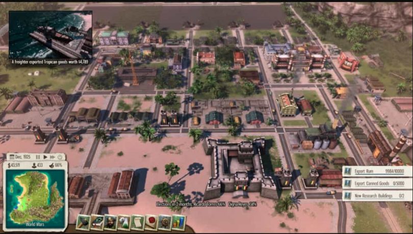 is tropico 1 a strategy game