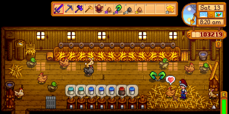 Stardew Valley: How to Feed Chickens