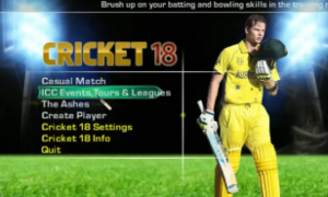 EA Sports Cricket 2018 APK Version Free Download