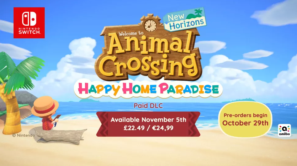 Animal Crossing Happy Home Paradise DLC Date
