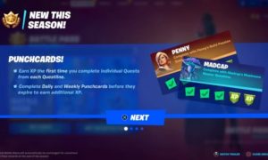 Everything You Need to Know About Fortnite Season 8 Punch Card Cards