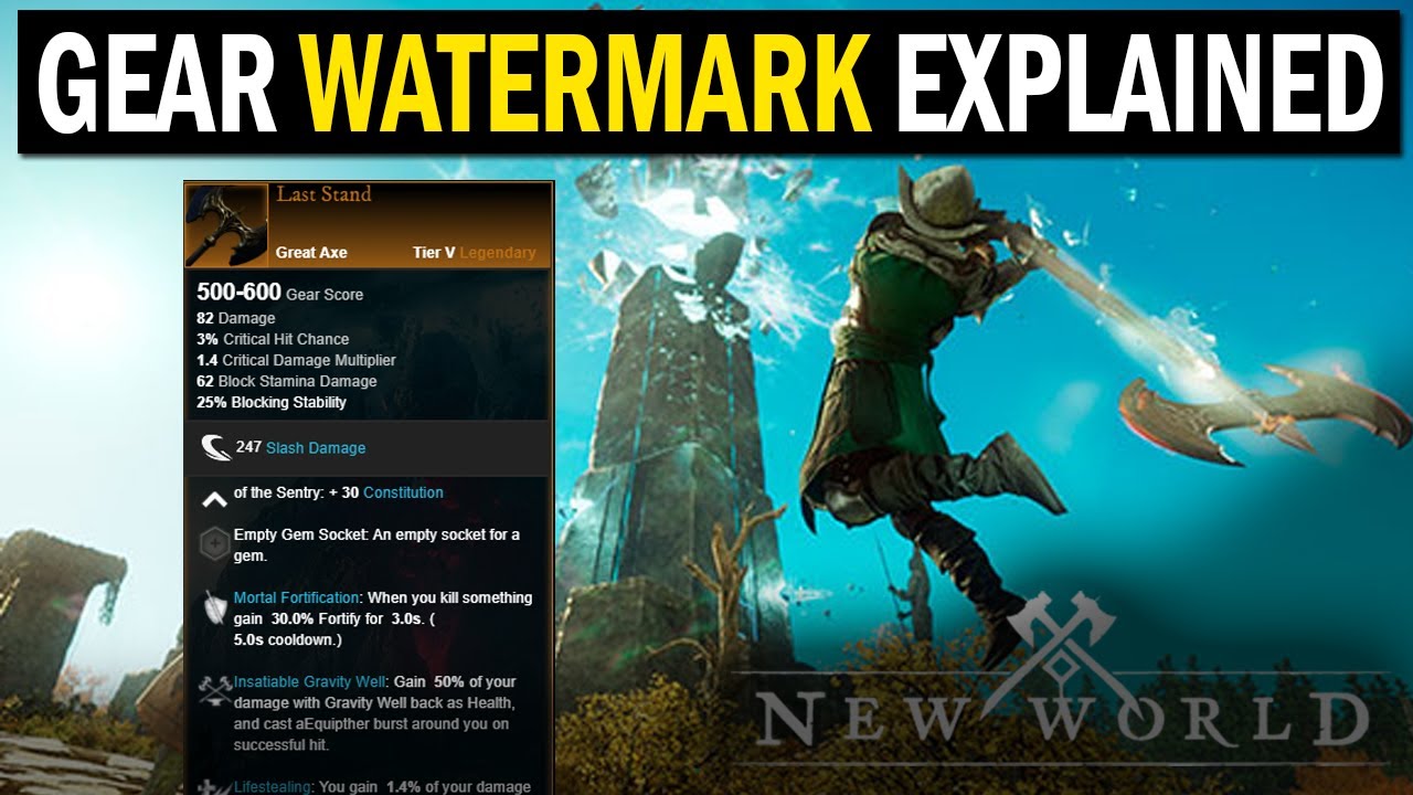New World Watermark Guide – The Watermark System Explained
