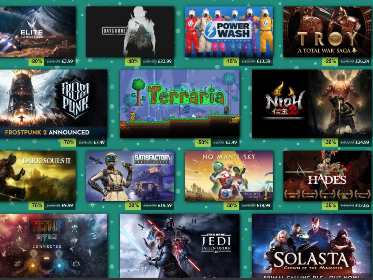 Our Top 10 Steam Winter Sales 2021 Deals - Get ready for winter gaming with these top deals