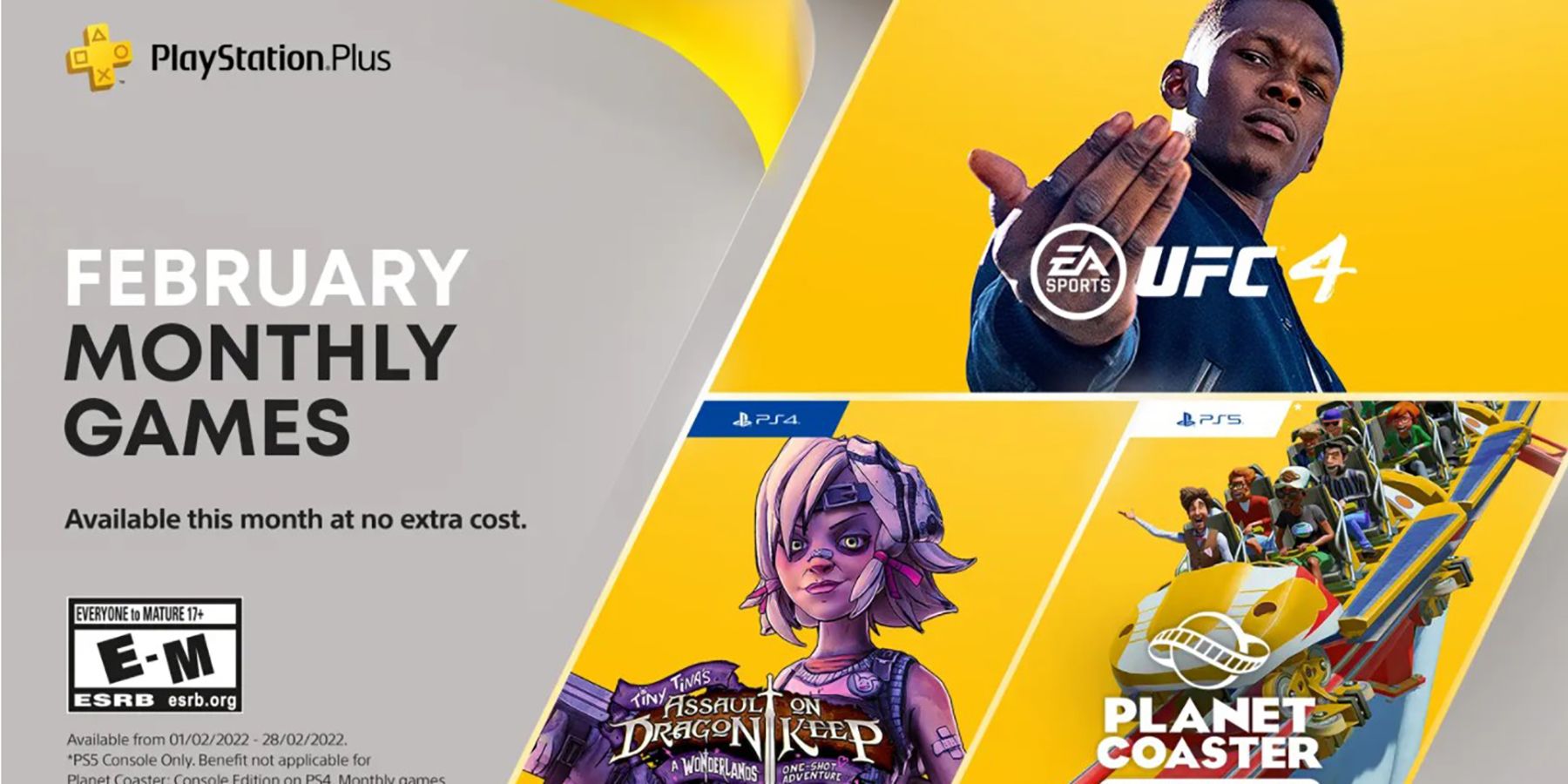 March 2022: Free PS Plus Games