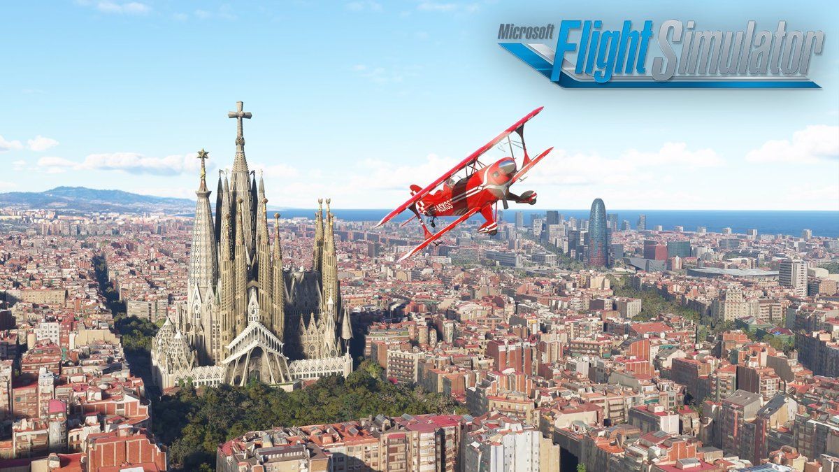 Microsoft Flight Simulator World Update 8 allows you to fly free to Spain and Portugal