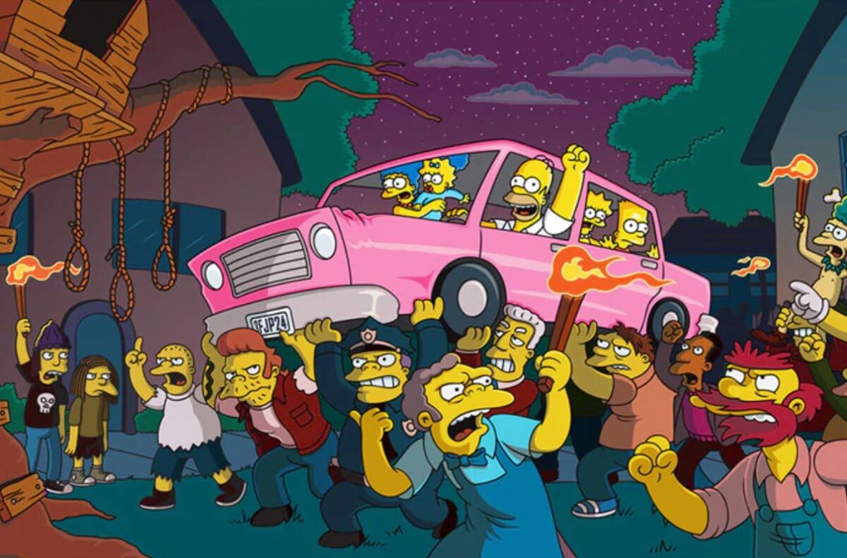 The Simpsons, Springfield & Small-Town Societies