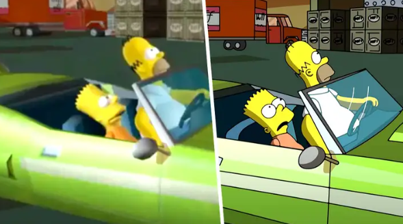'The Simpsons Hit & Run Mod' Makes It Look Like The TV Show