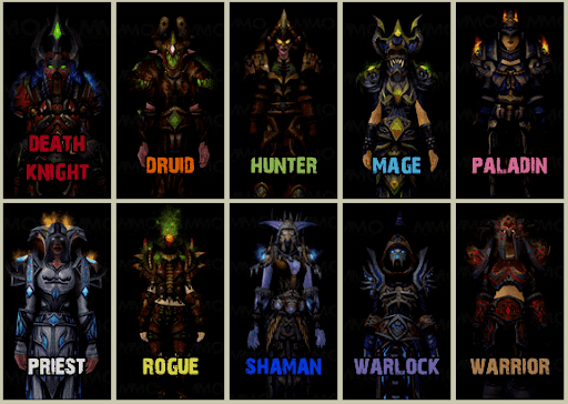 Choosing the Best Class to Play in WoW WotLK