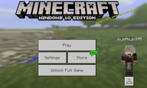 MINECRAFT WINDOWS 10 EDITION Download for Android & IOS