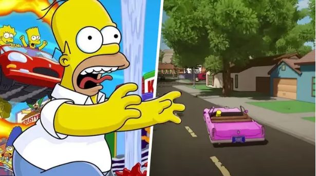 The Simpsons Hit And Run project looks absolutely stunning
