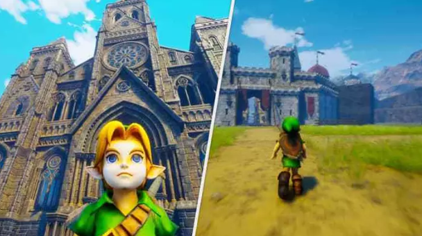 Zelda: Ocarina Of Time remake is truly breathtaking; I want to shed tears over its exquisiteness!