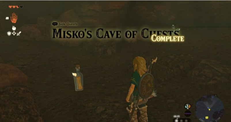 Guide to Zelda Tears of the Kingdom: Misko's Cave of Chests