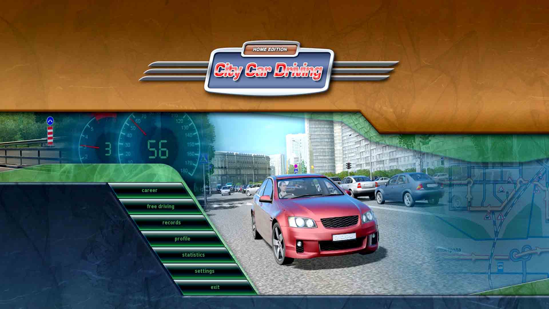 City Car Driving Free Full PC Game For Download
