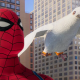 The pigeons in Spider-Man 2 are adorable disgustingly