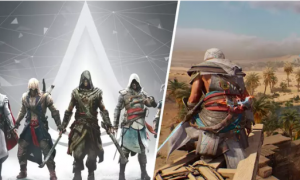 Ubisoft claims to be the cause of the game's developers for a "technical error" in in-game advertisements for Assassin's Creed