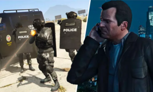 GTA 5 star defends Rockstar as a response to being hit with a hammer