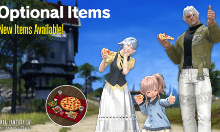 Pizza Party Time! FFXIV Adds Pizza Emote and Furnishing Item