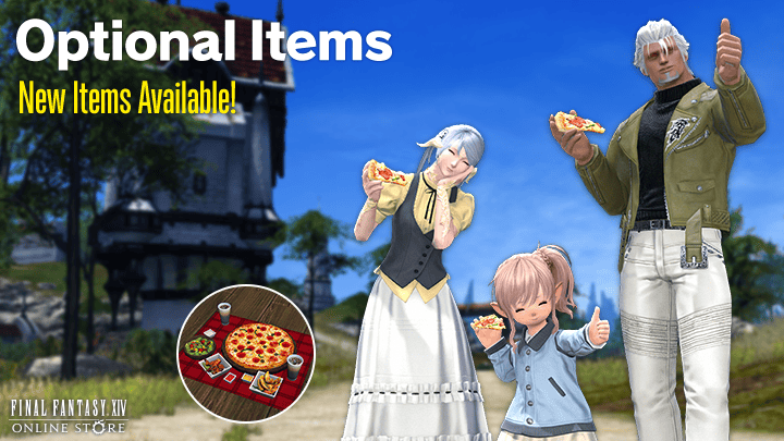 Pizza Party Time! FFXIV Adds Pizza Emote and Furnishing Item