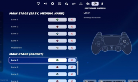 Fortnite Festival: How to Change Controls